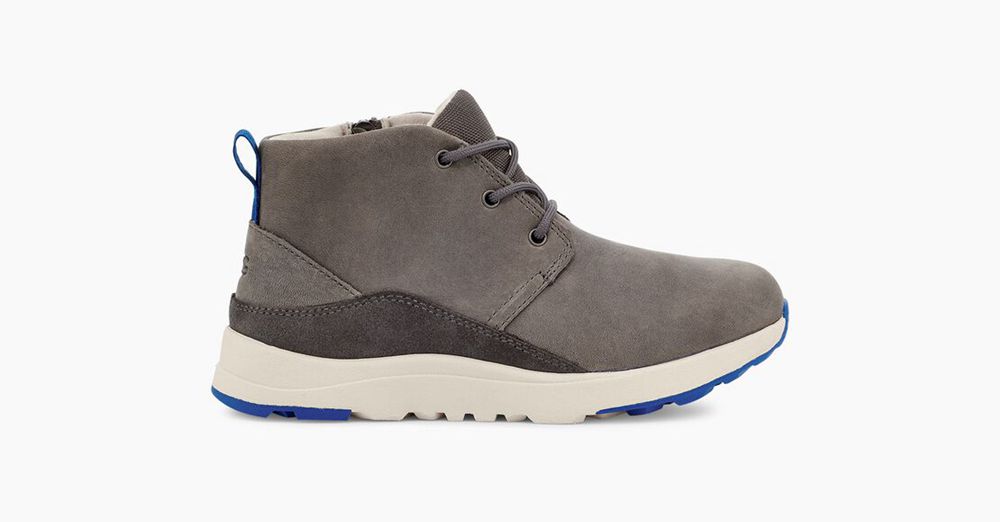 Ugg Chukka Boot Big Kids - Ugg Canoe Iii Weather Grey - 561OGCZPH